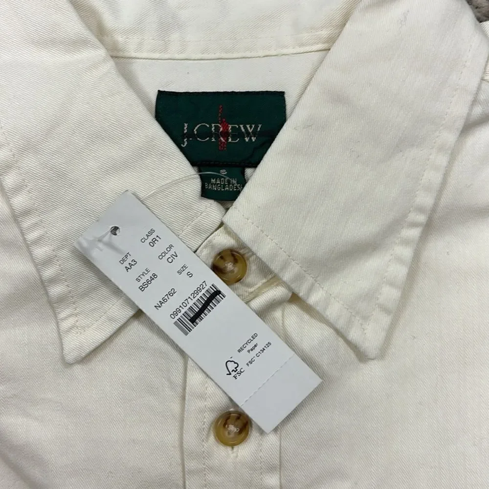 J. Crew Heritage twill two-pocket workshirt